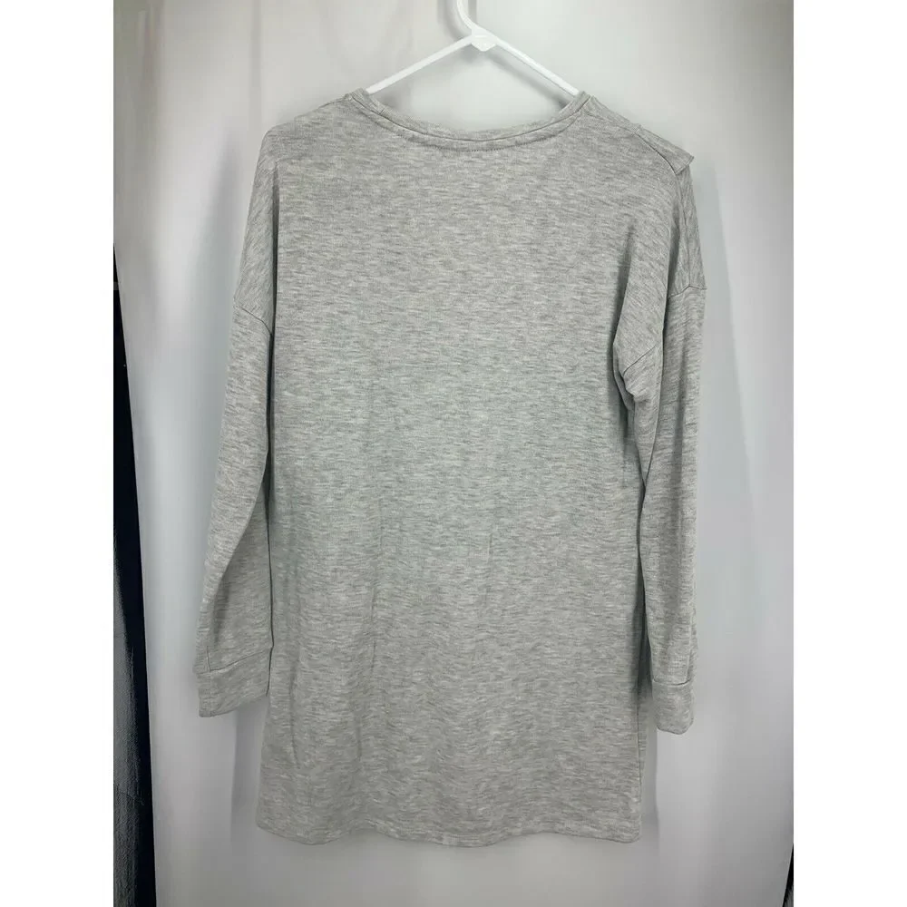 Tresics Luxe Women's Gray Pullover Sweater Size M